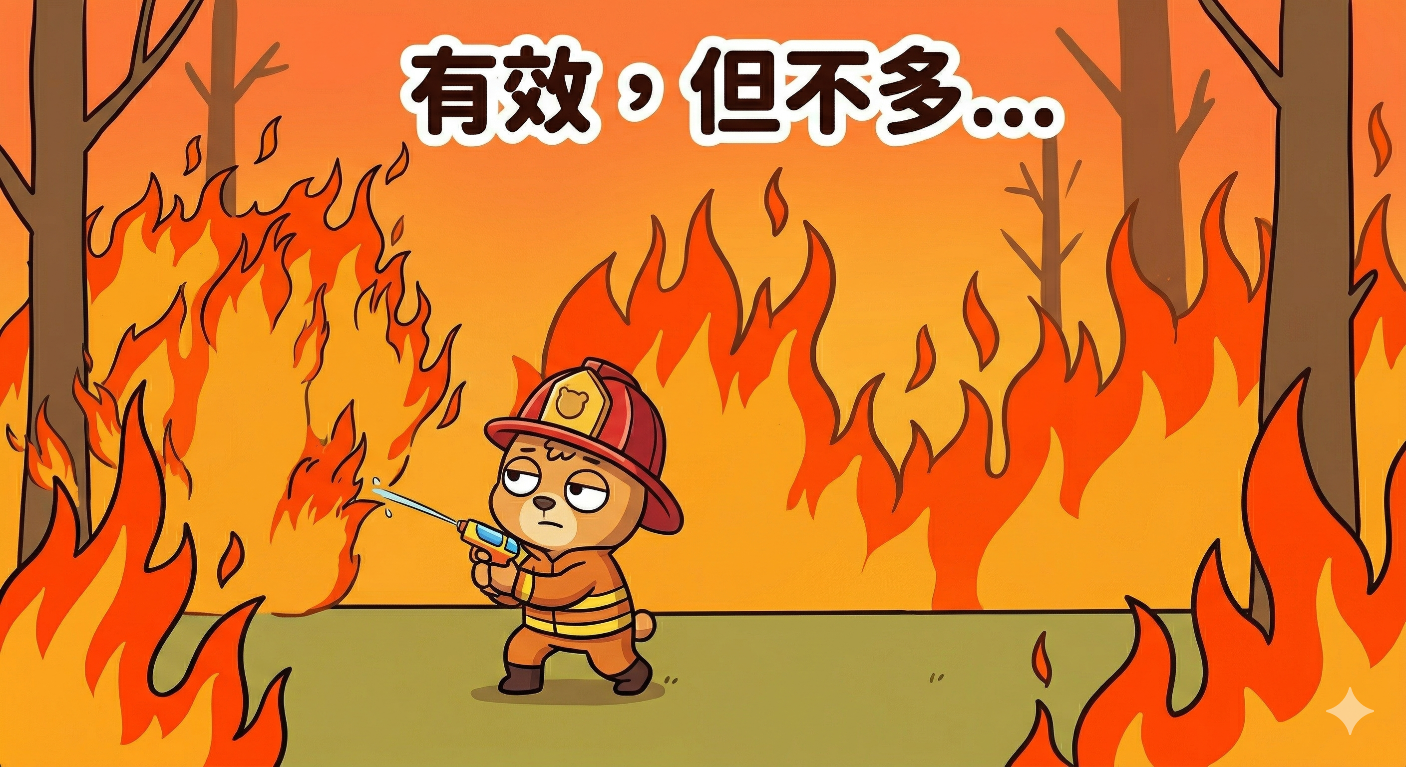 有效(統計顯著性)與作用不大(效應值小)的圖解